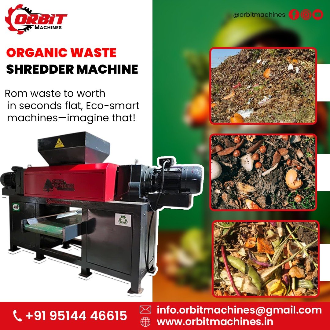 Organic Waste Shredder Machine Manufacturers in Tamil Nadu