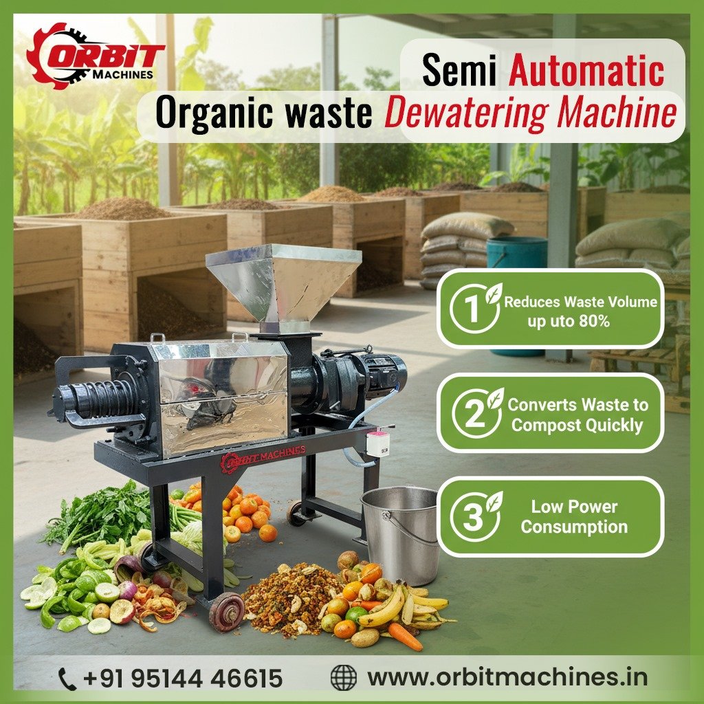 Organic Waste Dewatering Machine Manufacturers in India