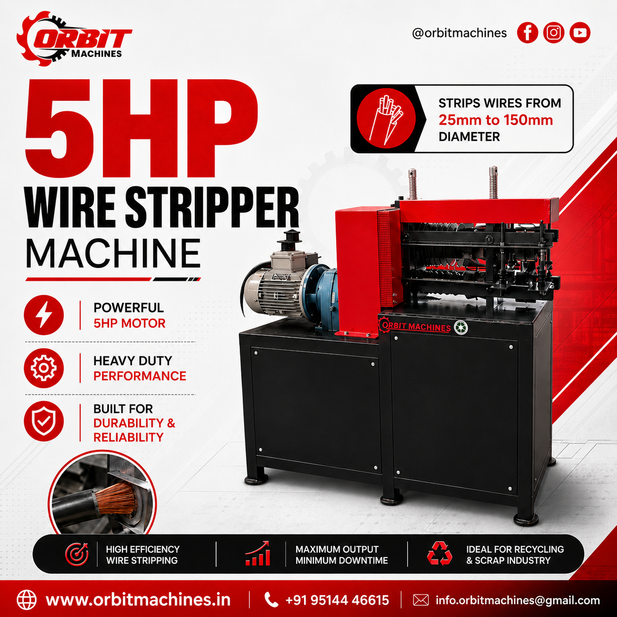 Wire Stripping Machine at Best Price from Direct Manufacturer
