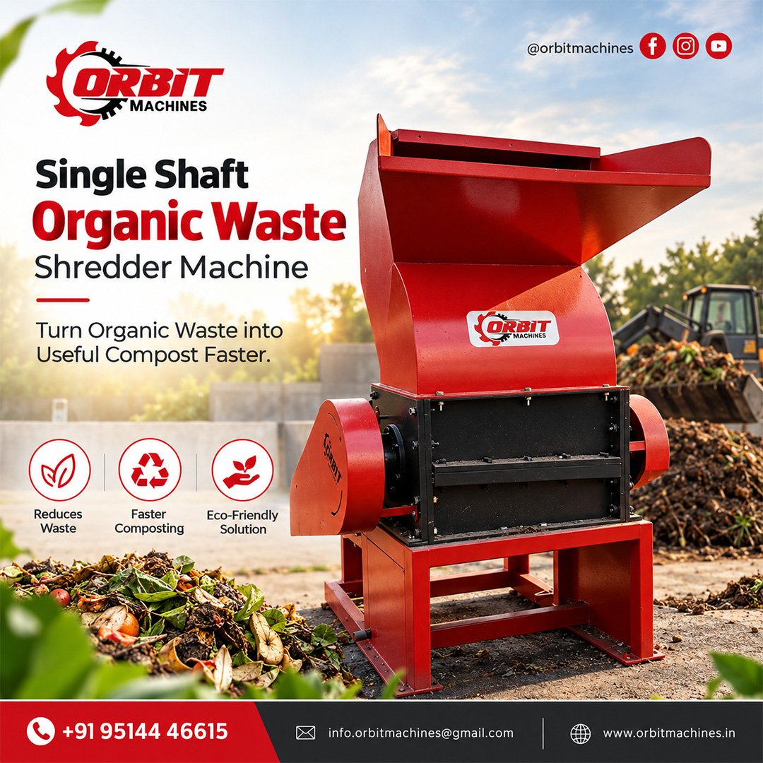 Organic Waste Shredder Machine Manufacturers in India Organic Waste Shredder Machine Manufacturers in India